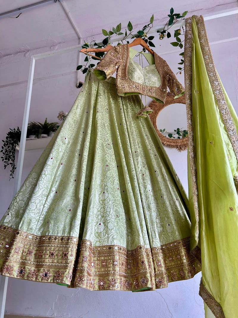 Silk lehengas